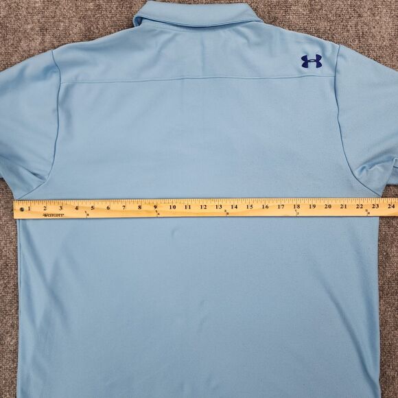 Under Armour Light Blue Polo Shirt - Picture 4 of 16